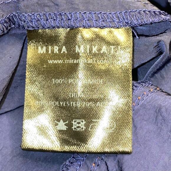 Mira Mikati Colored Piping Reflective Navy Joggers 38 US 4-6 SMALL - Picture 6 of 9